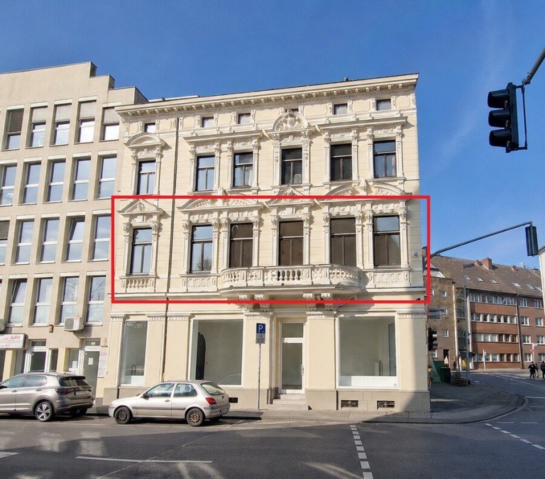 . M�nchengladbach Etagenwohnung Gro�z�gige 3,5 Zimmer Wohnung mit Balkon (1.OG) im gepflegten Altbauhaus, MG - Eicken