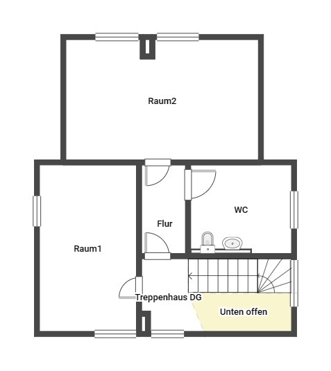Dachgeschoss Zweifamilienhaus M�nchengladbach