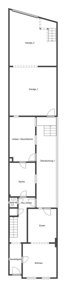 Grundriss EG Reihenmittelhaus Viersen