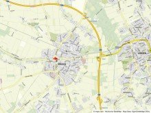 Lageplan Wohn- und Gesch�ftshaus mit Garten, zentral in Viersen - D�lken