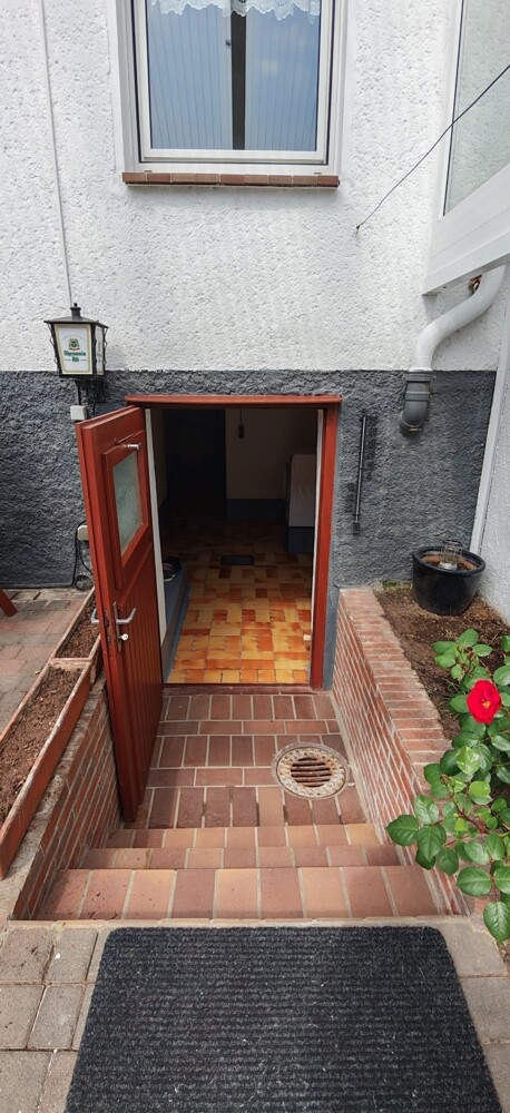 Kellerzugang Garten Reihenmittelhaus Viersen