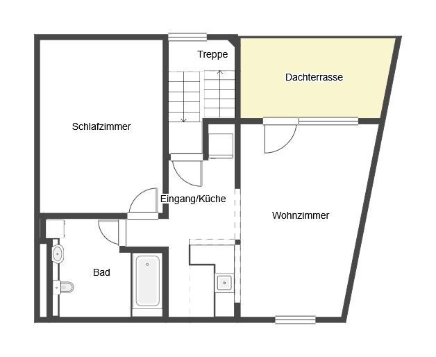 Dachgeschoss Mehrfamilienhaus M�nchengladbach