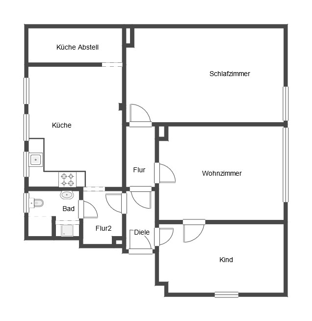 Dachgeschoss Maisonettewohnung Viersen