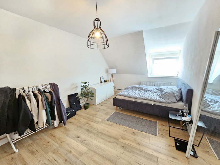 Schlafzimmer DG Maisonettewohnung Viersen