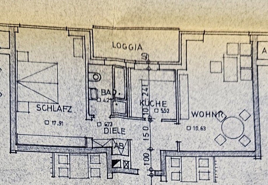 Grundriss Wohnung EG-Mitte Erdgeschosswohnung Viersen