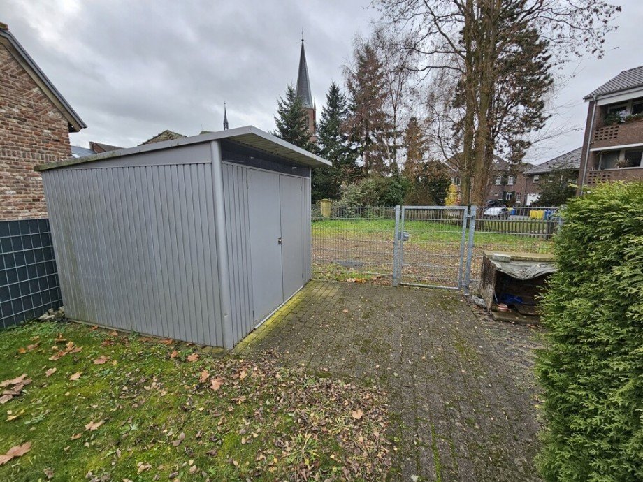 Gartenger�tehaus Reihenhaus Nettetal