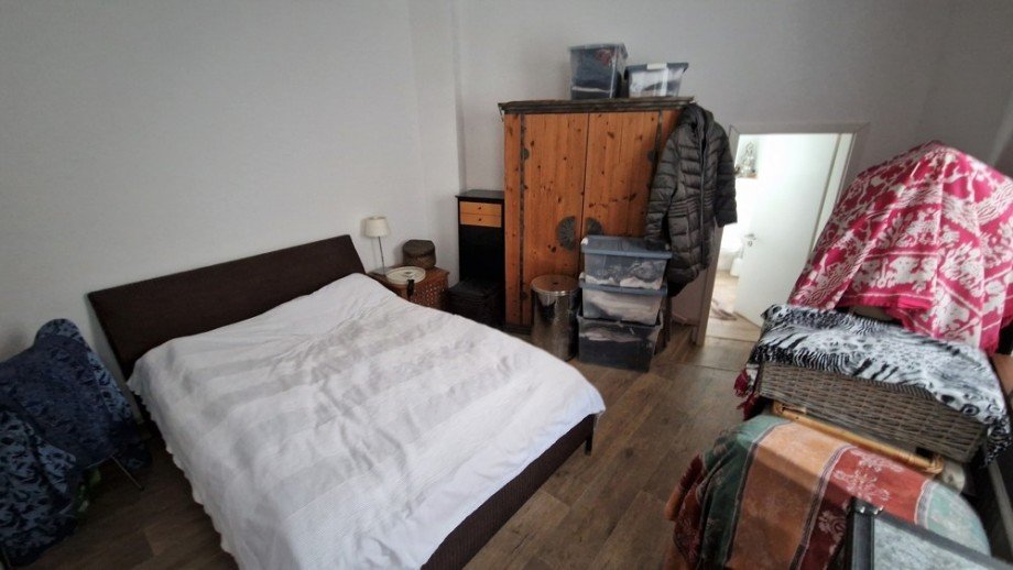 Schlafzimmer EG, hinten Mehrfamilienhaus Viersen