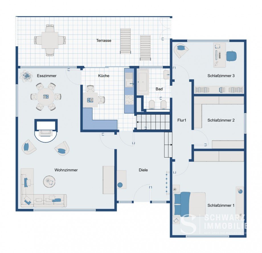 Erdgeschoss Einfamilienhaus H�ckelhoven