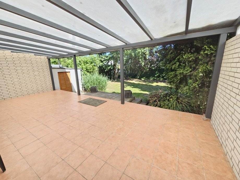 Terrasse Doppelhaush�lfte Viersen