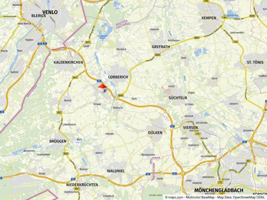 Makrolage Etagenwohnung Nettetal