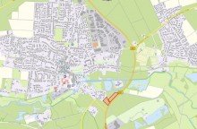 Lageplan Zum Kauf: Zwei Waldgrundst�cke in 41379 Br�ggen