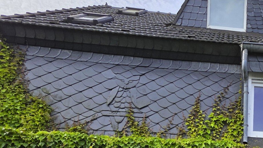 Schieferverkleidung Reihenendhaus Viersen
