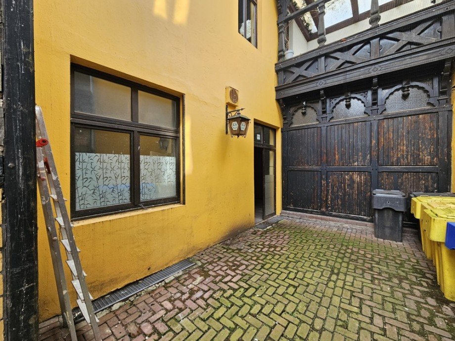 Notausgang / Innenhof Gastronomie Viersen