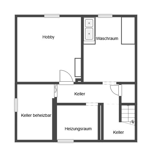 Keller Doppelhaush�lfte Viersen