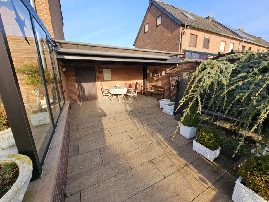 Terrasse Garage Reiheneckhaus Viersen