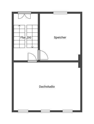 Grundriss DG Reihenmittelhaus Viersen