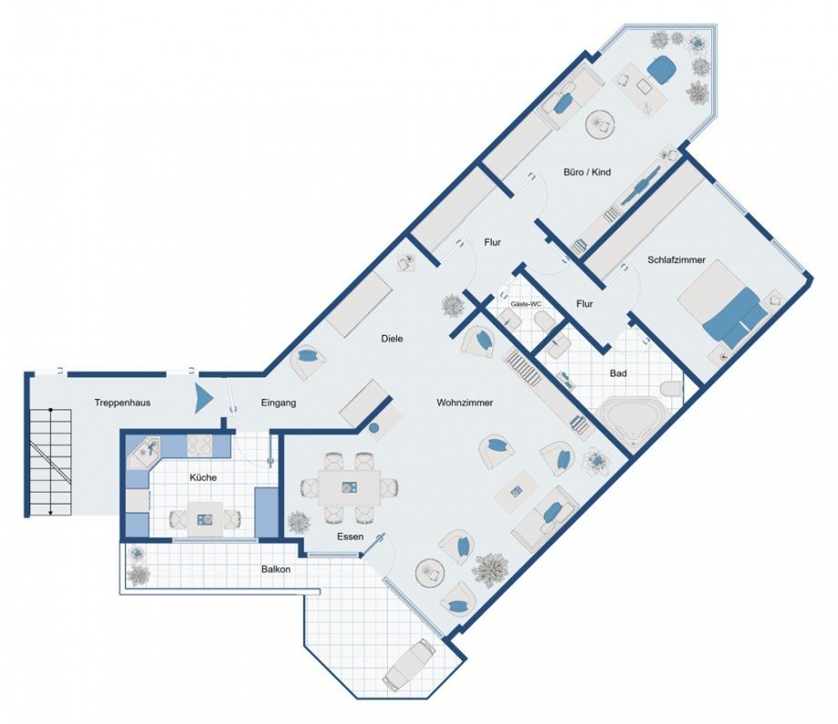 Wohnung Nr. 4 Etagenwohnung T�nisvorst