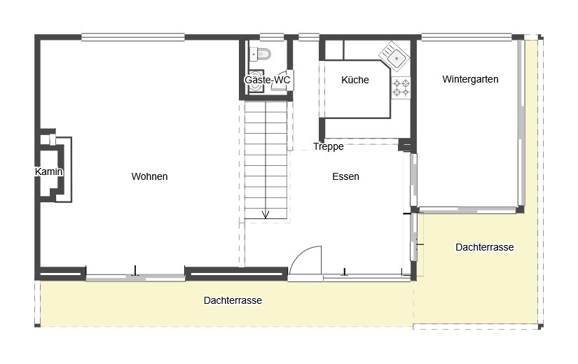 Dachgeschoss Penthousewohnung Viersen