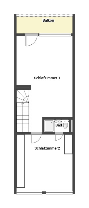 obere Ebene Maisonettewohnung Viersen