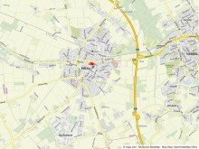 Lageplan Renovierungsbed�rftiges Reihenendhaus mit Anbau und Doppelgarage in Viersen-D�lken