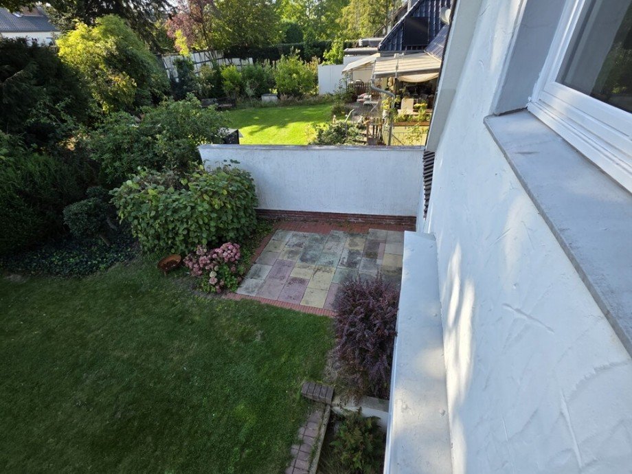 Terrasse zur Wohnung Dachgeschosswohnung Viersen